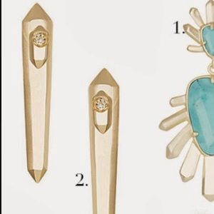 Kendra Scott sterling statement earrings